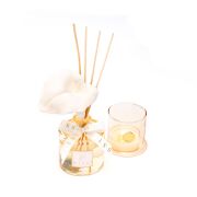 200 ml Amber Şişe Gala Çiçek Taş Çubuklu Hanımeli Oda Kokusu