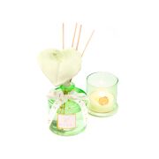 200 ml Yeşil Şişe Gala Çiçeği Taş Çubuklu White Jasmine Oda Kokusu