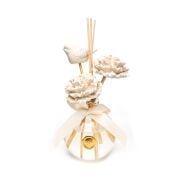 230 ml Top Şişe Seramik Taş Çubuklu Iris Pudra Oda Kokusu