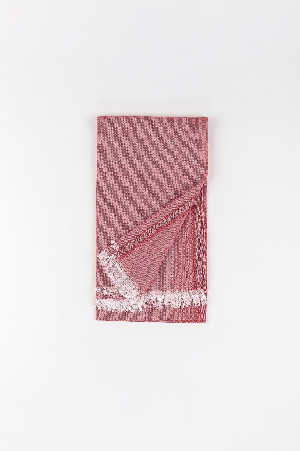 Kırmızı Pamuk Peştemal