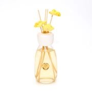 230 ml Sarı Seramik Çiçek Taş Çubuklu Hanımeli Oda Kokusu