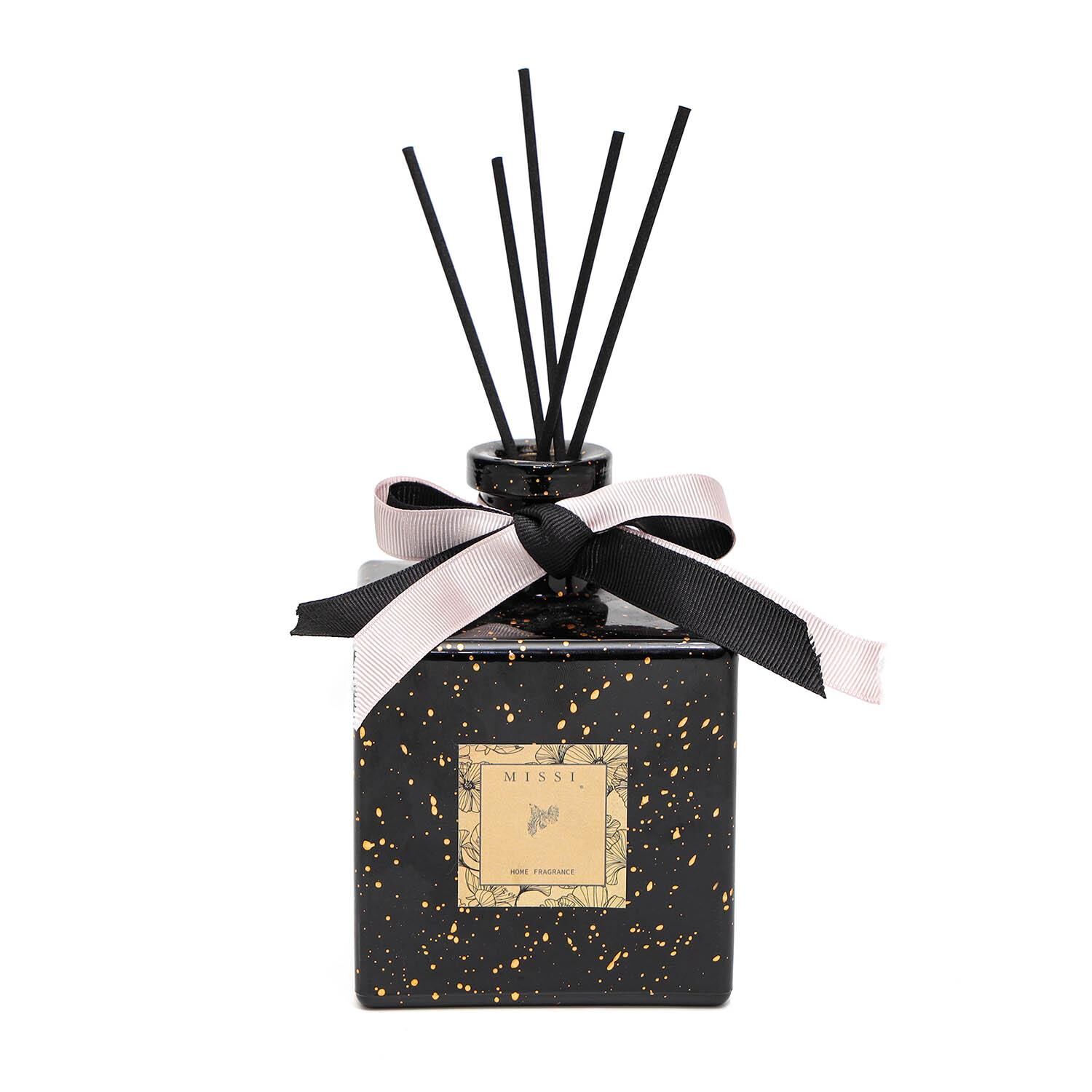 500 ml Siyah-Gold Puantiyeli Spice Orange Oda Kokusu