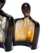 Arun Heykel- Transparan Kahverengi Batik (19 cm)