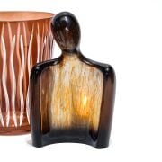 Arun Heykel- Transparan Kahverengi Batik (19 cm)