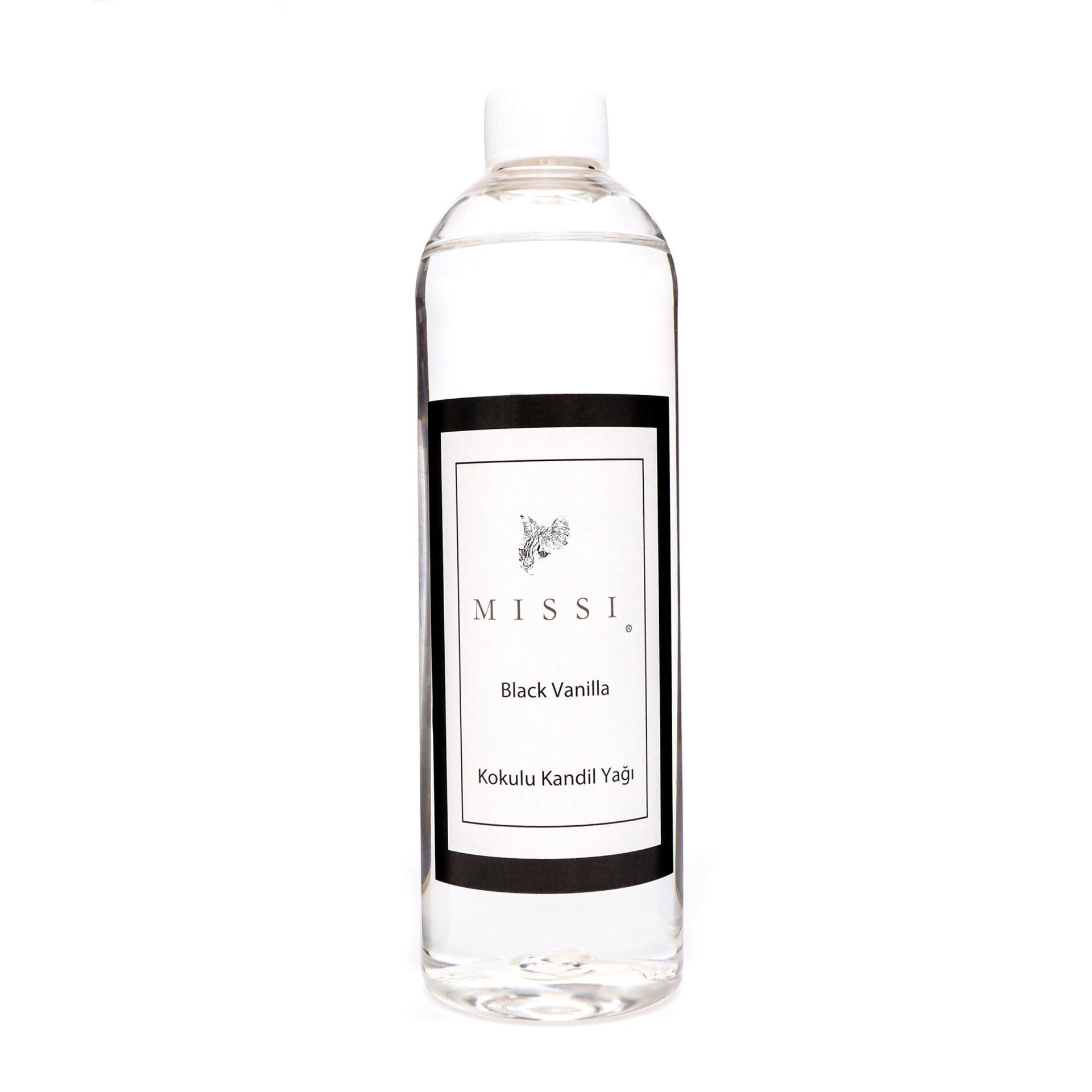 400 ml Black Vanilya Kokulu Kandil Yağı