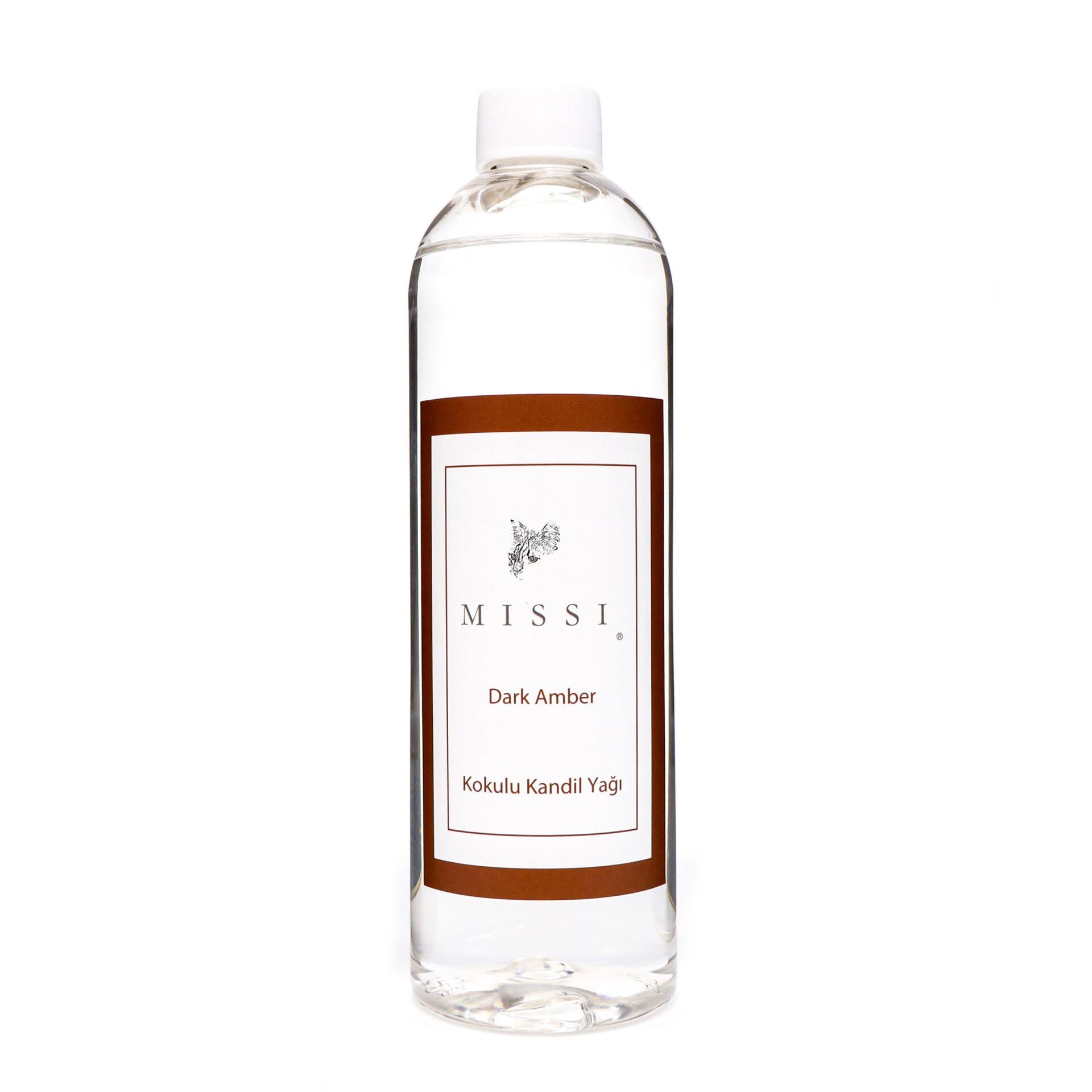 400 ml Dark Amber Kokulu Kandil Yağı