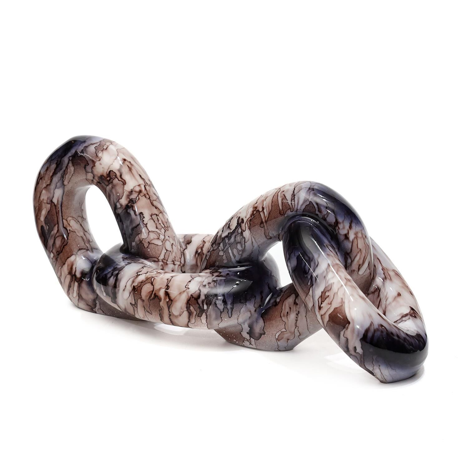 Dekoratif Kahverengili Kalın Zincir (26 cm)