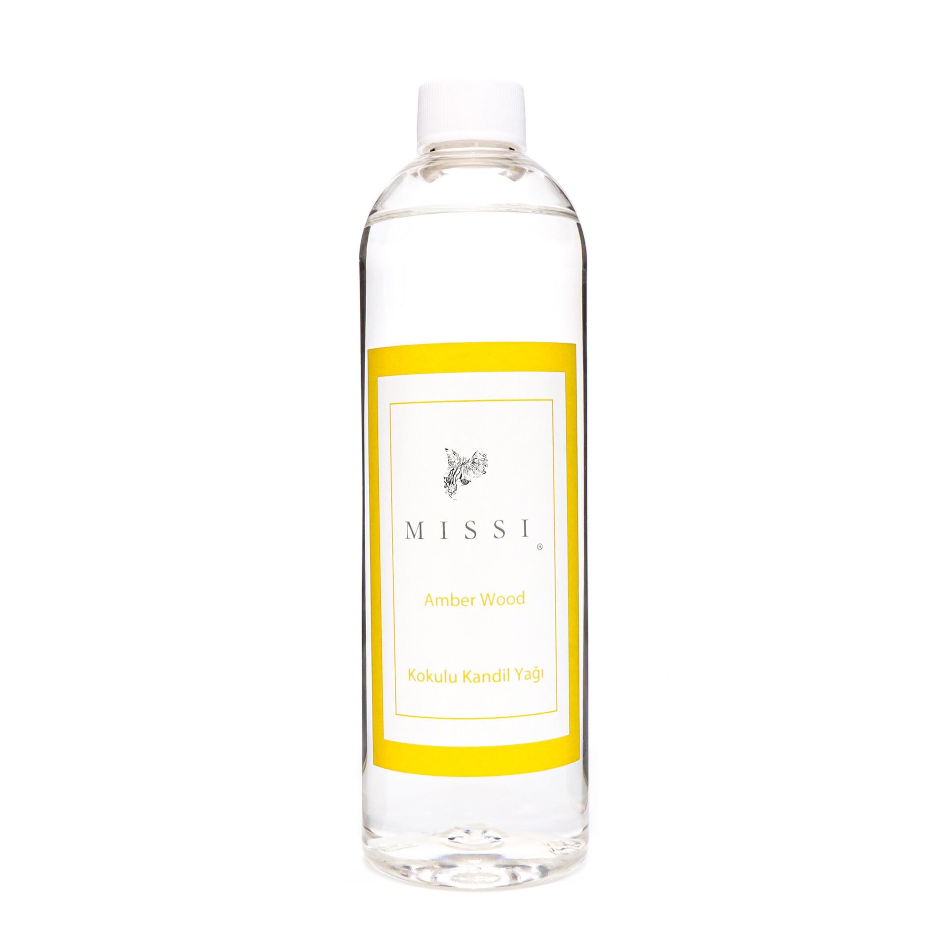 400 ml Amber Wood Kokulu Kandil Yağı