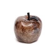 Dekoratif Amber Apple Heykel (16 cm)