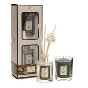 Yılbaşı Oud Vanilya Hediye Seti (Oda kokusu&Vegan Mum)