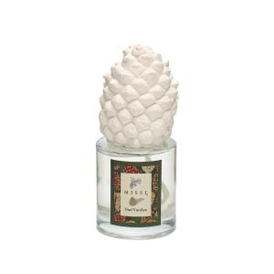 Yılbaşı 100 ml Kozalak Seramik Taşlı Oud Vanilya Oda Kokusu