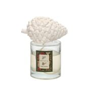 Yılbaşı 200 ml Kozalak Seramik Taşlı Oud Vanilya Oda Kokusu