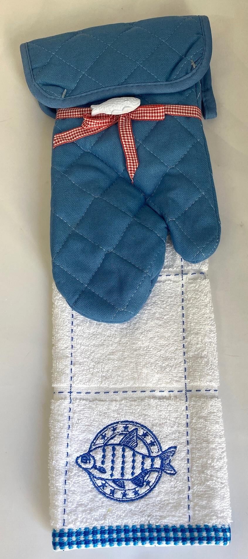 3LÜ MAVİ MUTFAK HEDİYE SETİ