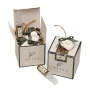 Yılbaşı Kozalaklı Kalp Oud Vanilya Aroma Harmony Set (6 adet)