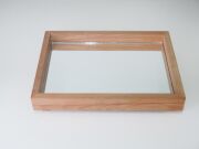 Ayaklı Masif Ahşap Çok Amaçlı Dekoratif Tepsi