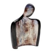 Arun Heykel- Transparan Kahverengi Batik (23 cm)