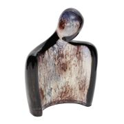 Arun Heykel- Transparan Kahverengi Batik (23 cm)