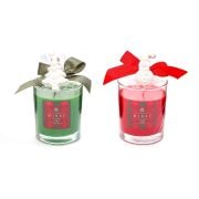 Yılbaşı Aroması-Spice Orange Kokulu Vegan Mum Seti