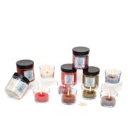 Black Orchid Kokulu Lila Yaratıcı İnci Tozu Mum (30 adet fitil ile birlikte)-250 gr