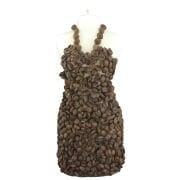 MİSSİ KAHVE ÇEKİRDEKLİ EKRU VÜCUD MUM