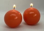 2li Turuncu Top Mum Seti (7 cm-8 cm)