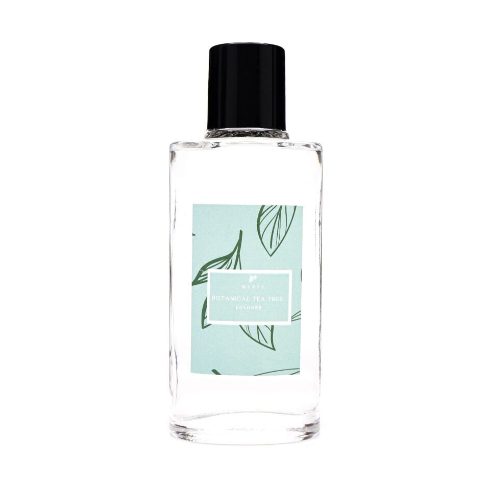 100 ml Cam Şişe Botanical Tea Tree Kokulu Kolonya