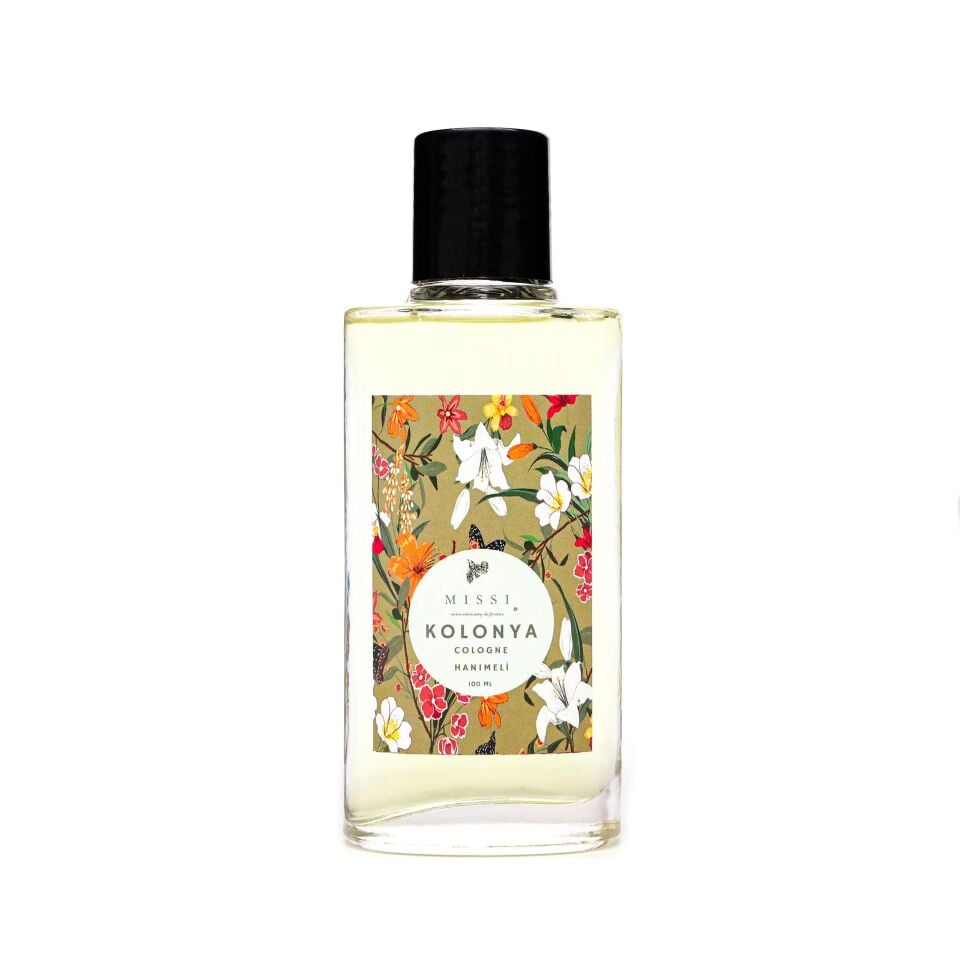 100 ml Cam Şişe Hanımeli Kolonya