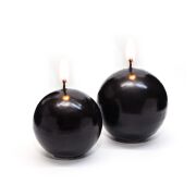 2li Siyah Top Mum Seti (7 cm-8 cm)