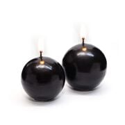 2li Siyah Top Mum Seti (7 cm-8 cm)