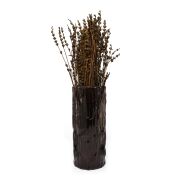 Antrasit Cam Kabuk Vazo