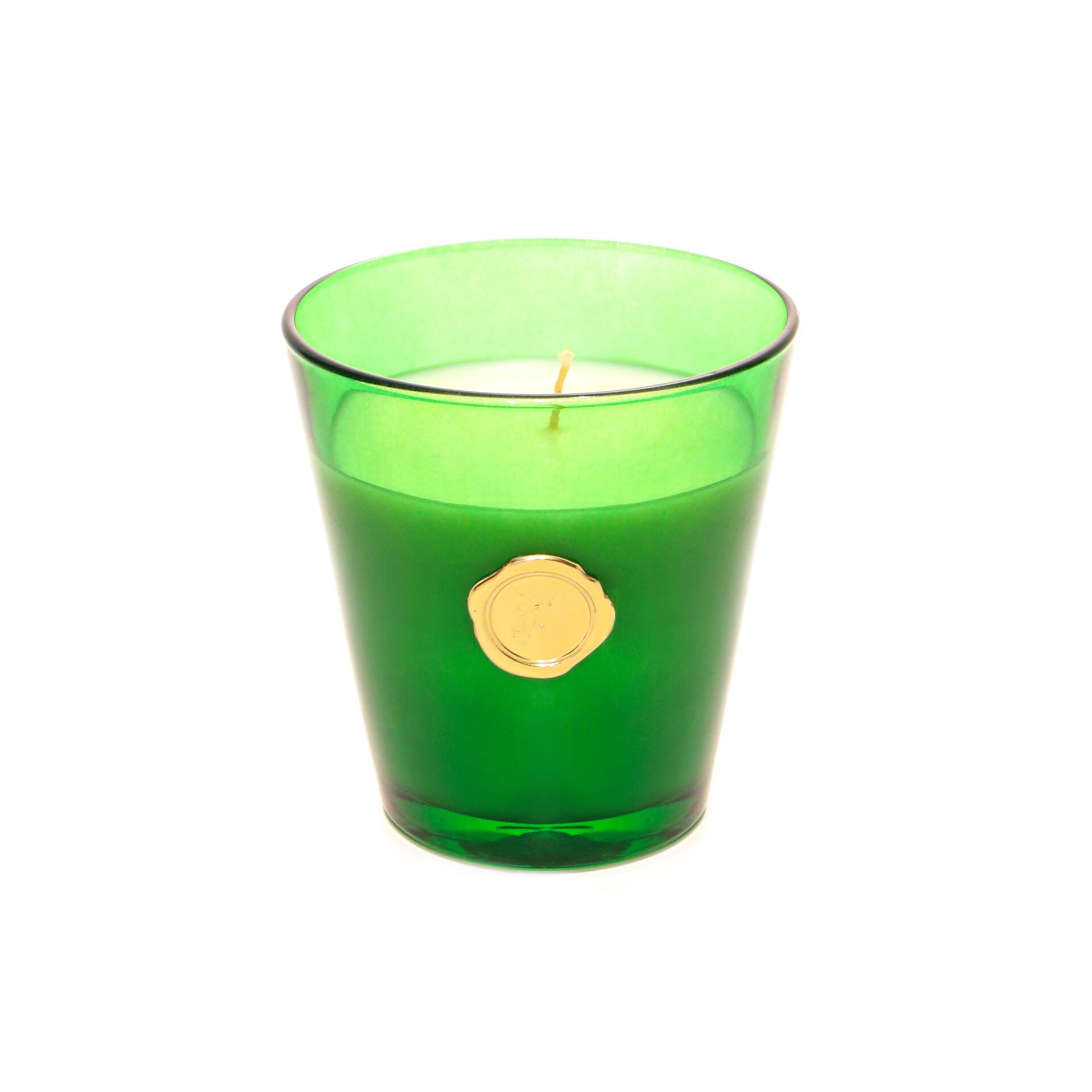 Yeşil Konik Cam Bardak White Jasmine Vegan Mum(160 gr)