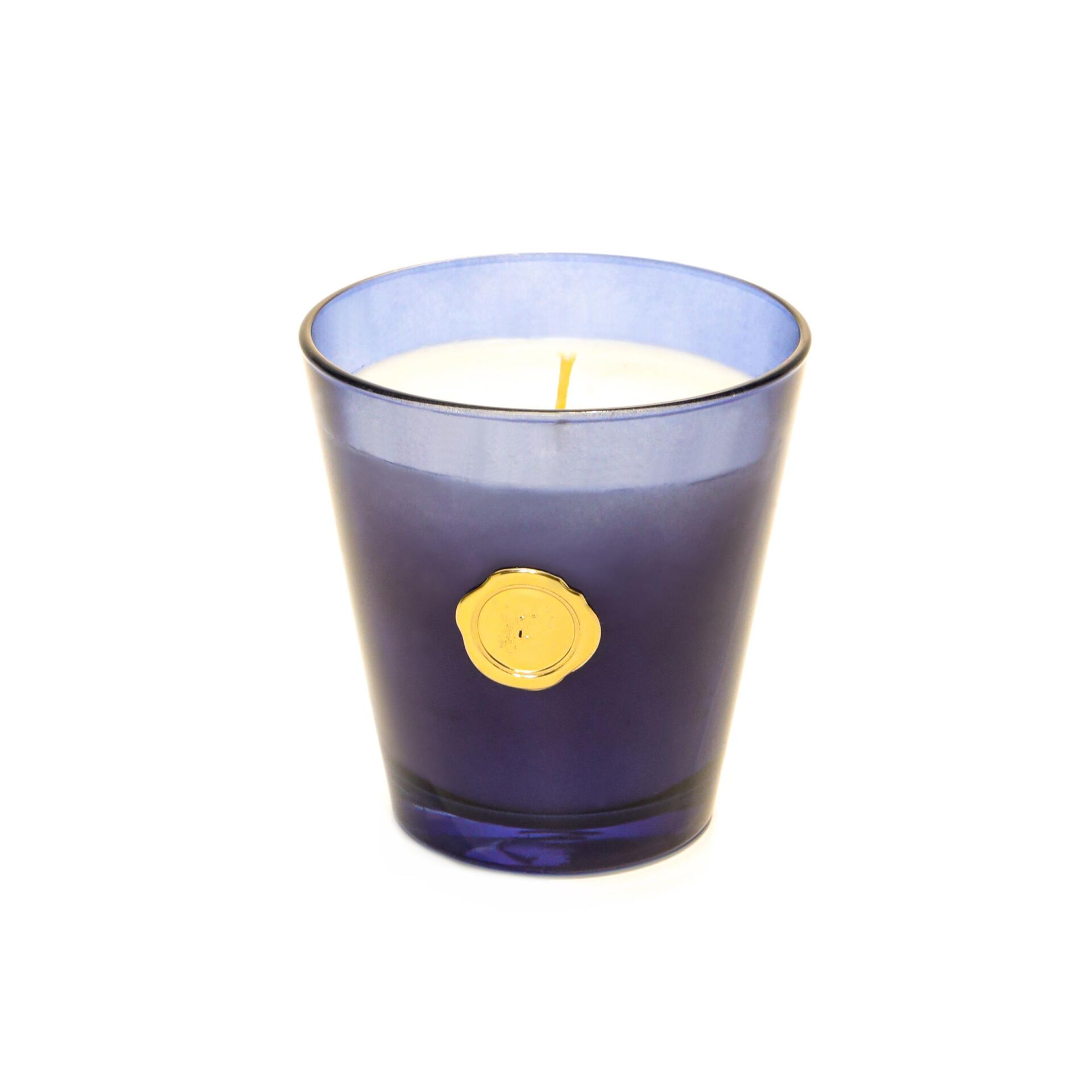 Siyah Konik Cam Bardak İncir-Nar Kokulu Vegan Mum (160 gr)