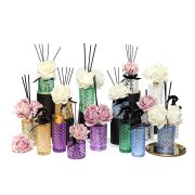 Kristal Gül Serisi- Amber Cam Hanımeli Kolonya