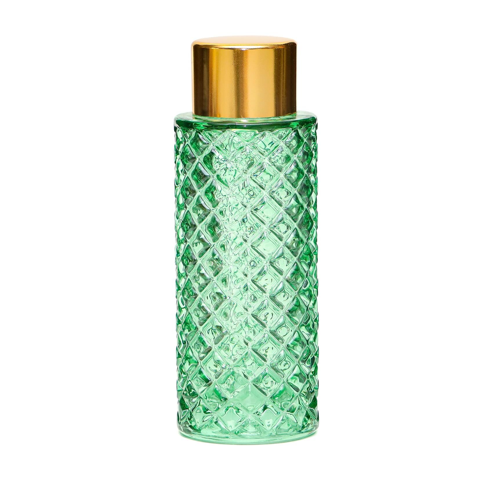 Kristal Gül Serisi- Yeşil Cam White Jasmine Kolonya