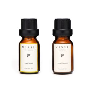 2'li Amber Wood & Palo Santo Buhurdanlık Esansı/Yağı