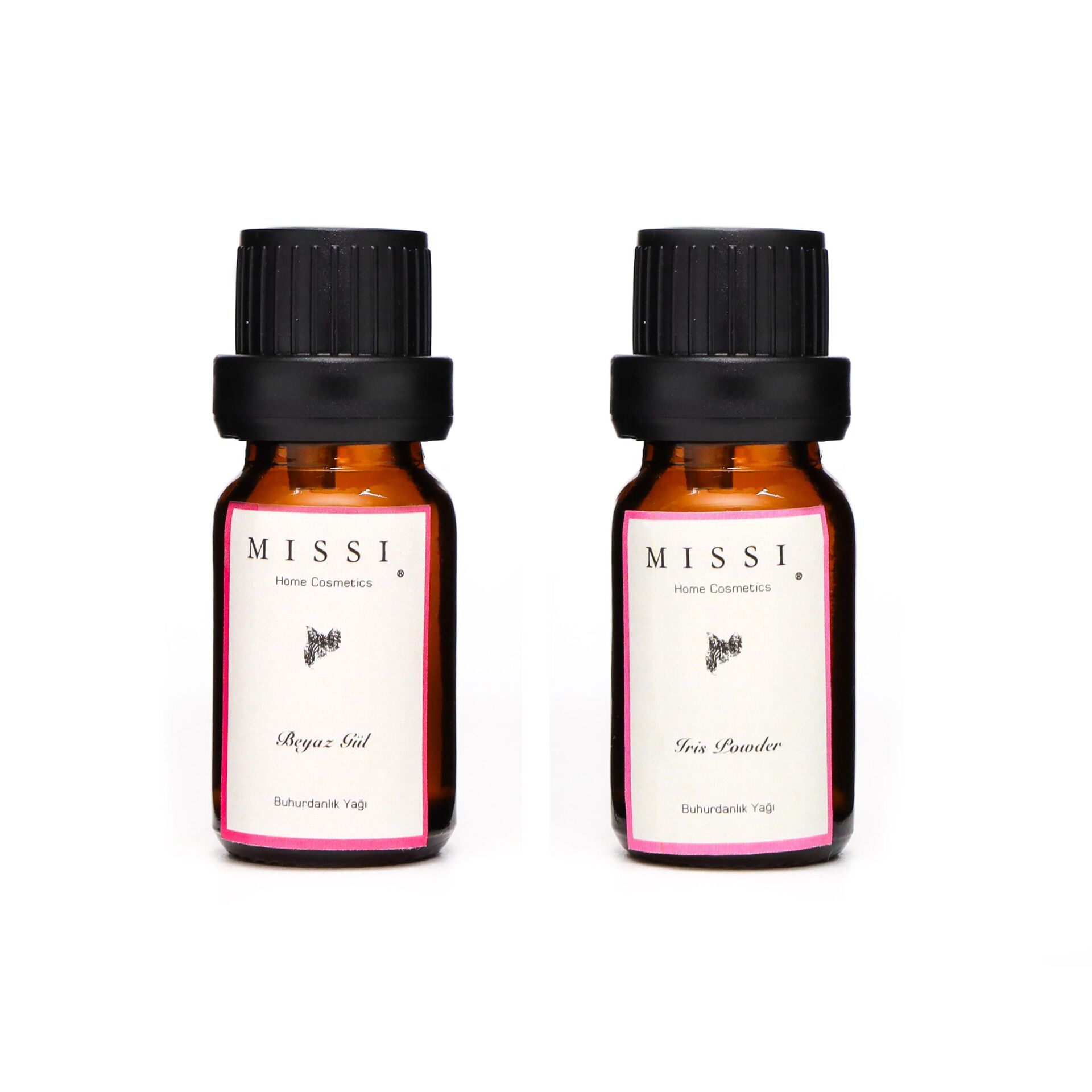 2li Beyaz Gül & Iris Pudra Buhurdanlık EsansıI/Yağı