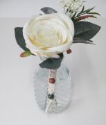 15 cm Damla Kabartmalı Cam Vazo