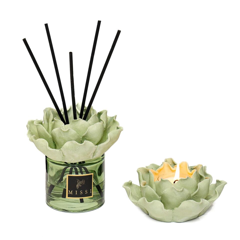 Aura Collection Oda Kokusu & Mumluk Set - White Jasmine