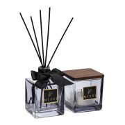 Simple Luxe Collection-Black Vanilya Oda Kokusu ve Mumluk Seti