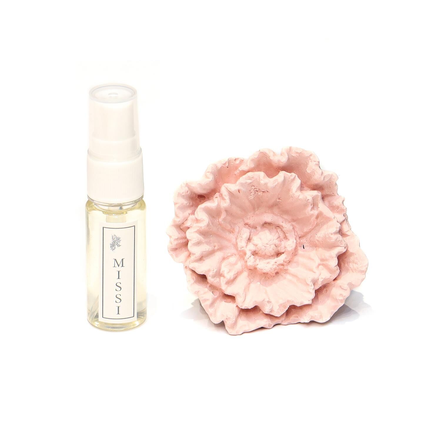 Pembe Şakayık Taşlı Hanımeli Araba/Araç Kokusu (20 ml esans ile birlikte)