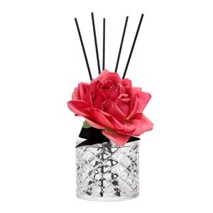 Kristal Gül Serisi- Şeffaf Cam/Garden Rose Oda Kokusu