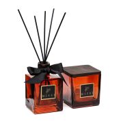 Simple Luxe Collection-Dark Amber Oda Kokusu ve Mumluk Seti