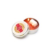 Cold Bred Red Kokulu Sılver Teneke Vegan Mum/Seyahat Mumu