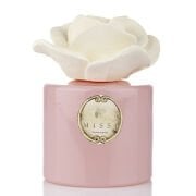 MİSSİ 200 CC PEMBE ŞİŞE GÜL SERAMİK TAŞLI WHITE ROSE ODA KOKUSU