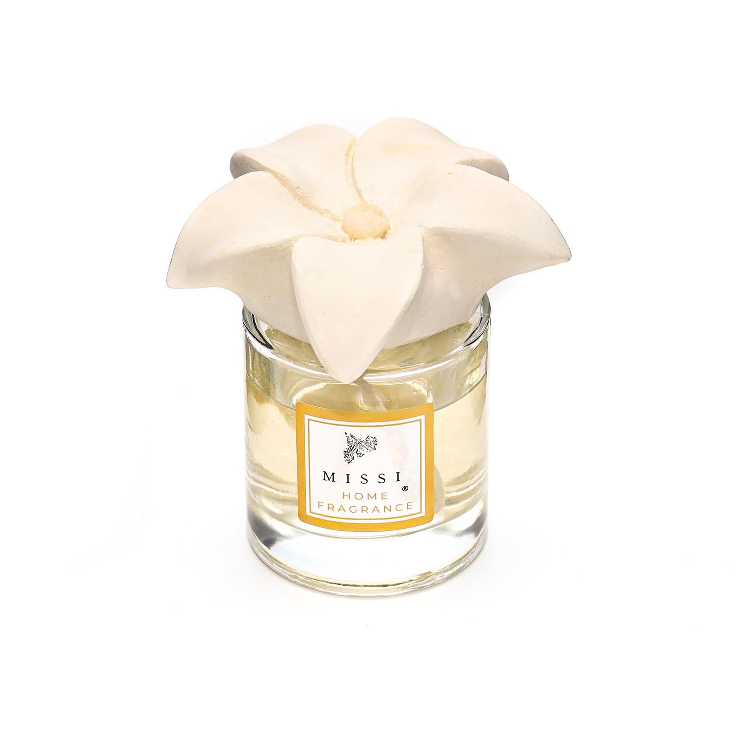 100 ml Palmarosa Çiçeği Seramik Taşlı Vanilya Sandal Oda Kokusu