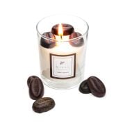 Kahve Çekirdek Dekorlu Kahve Kokulu Vegan Mum (140 gr)