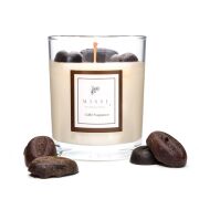 Kahve Çekirdek Dekorlu Kahve Kokulu Vegan Mum (140 gr)