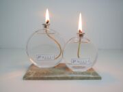 2 Boy Dark Amber Kokulu Kandil Seti