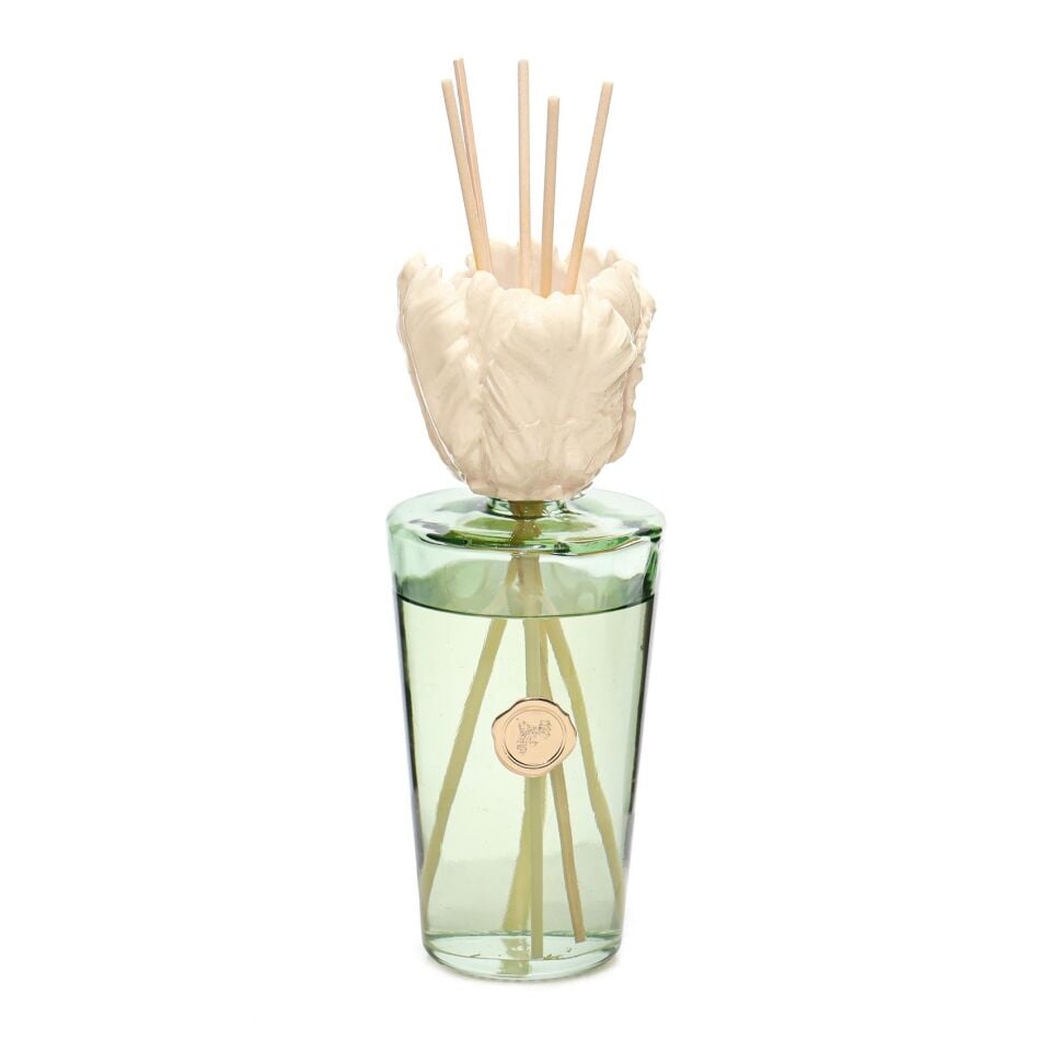 Parlak Sırlı Beyaz Lale White Jasmine Oda Kokusu