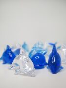 MİSSİ RENKLİ KRİSTAL YUNUS NUGGET AKSESUAR  (15 ADET)